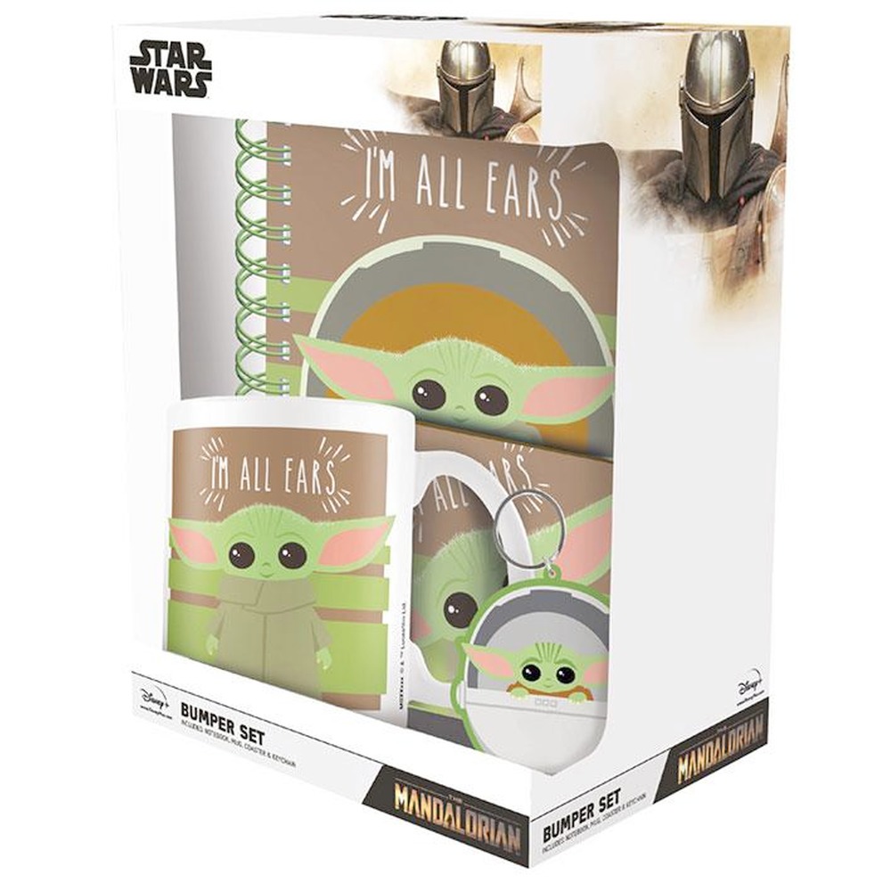 Pyramid International Star Wars - The Mandalorian Premium Set I'm All Ears Ensemble de papeterie - Multicolore